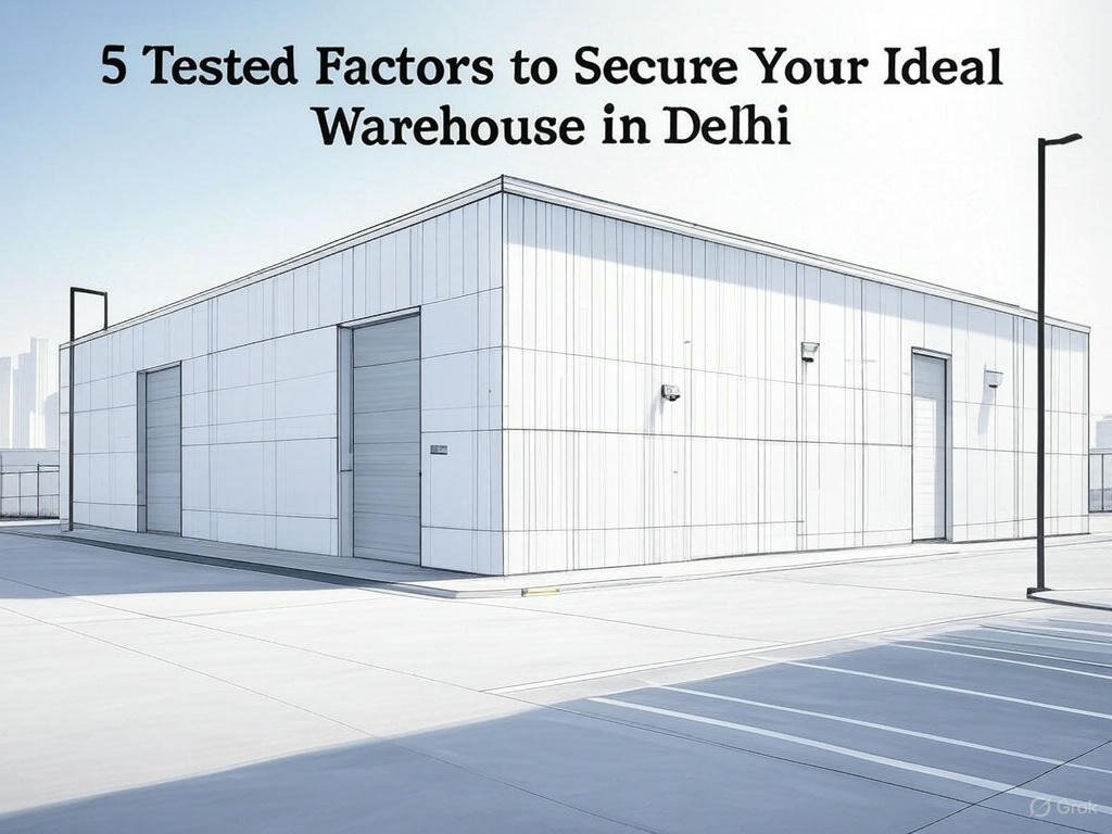 5 Tested Factors to Secure Your Ideal Warehouse in Delhi